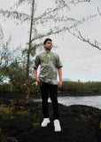 Web Exclusive Lei Kauila Pullover Aloha Shirt- Overcast