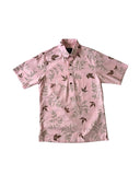 T'ien Chu Pullover Aloha Shirt- Pink