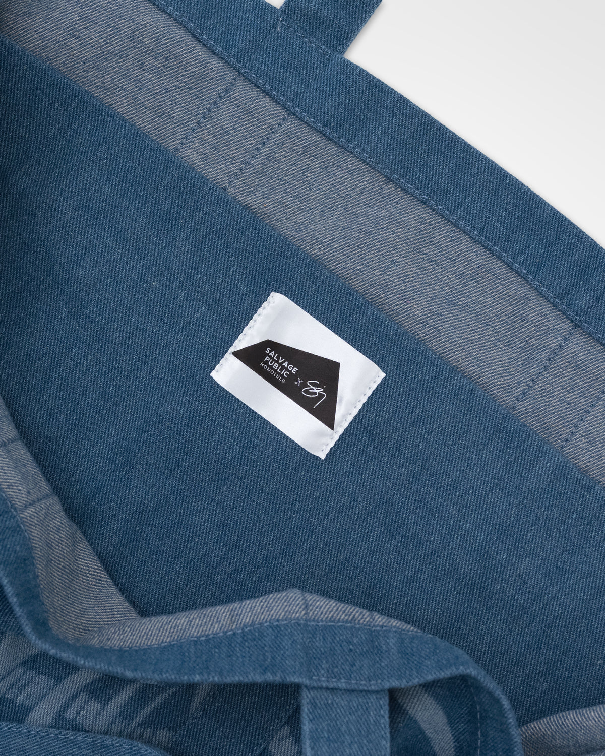 Salvage Public x Sig Zane - Denim Bag - ʻIeʻie