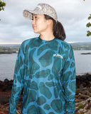 Hanapaʻa UV Longsleeve - Cadet