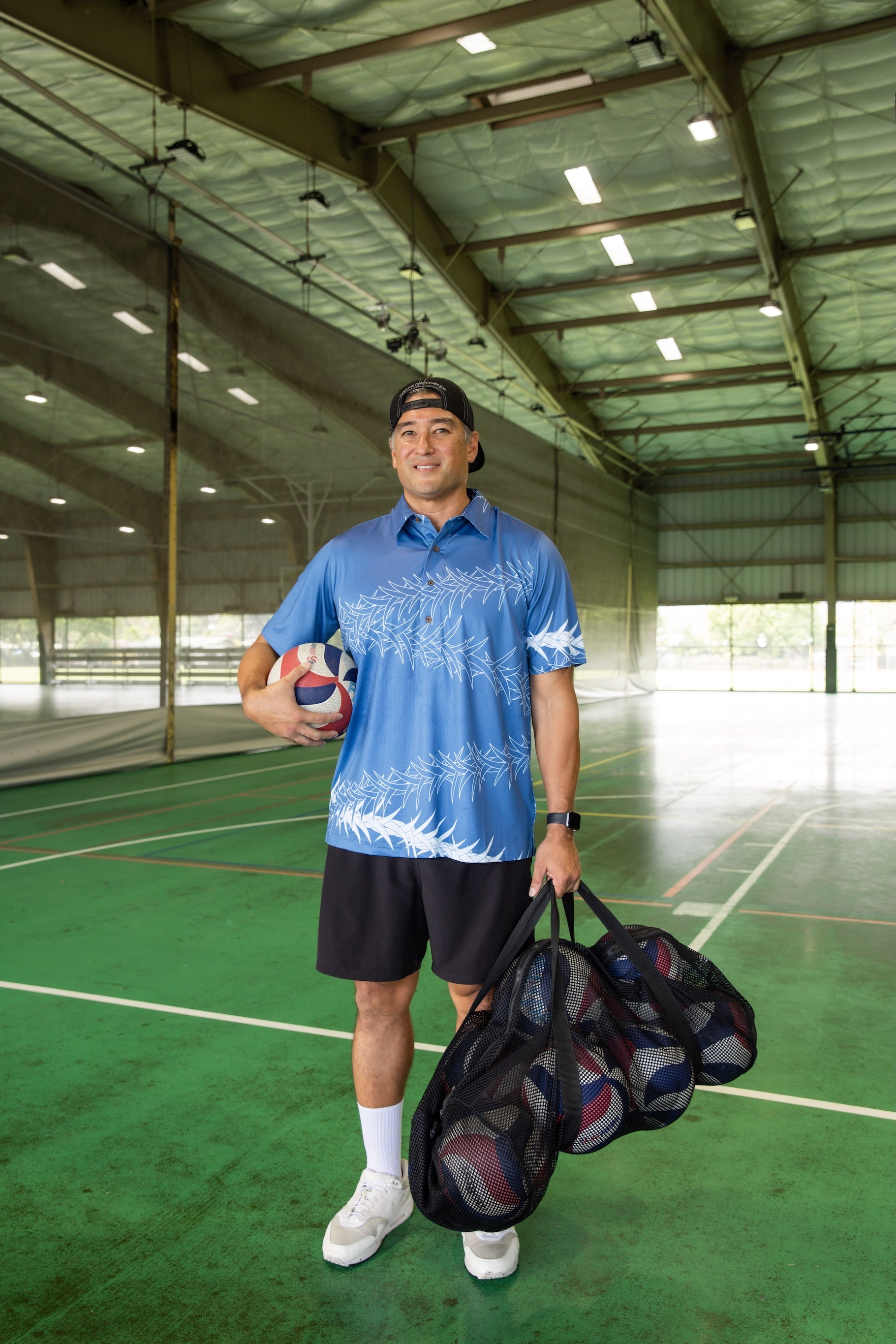 Lei Hoaka Yuen Aloha Shirt- Cadet