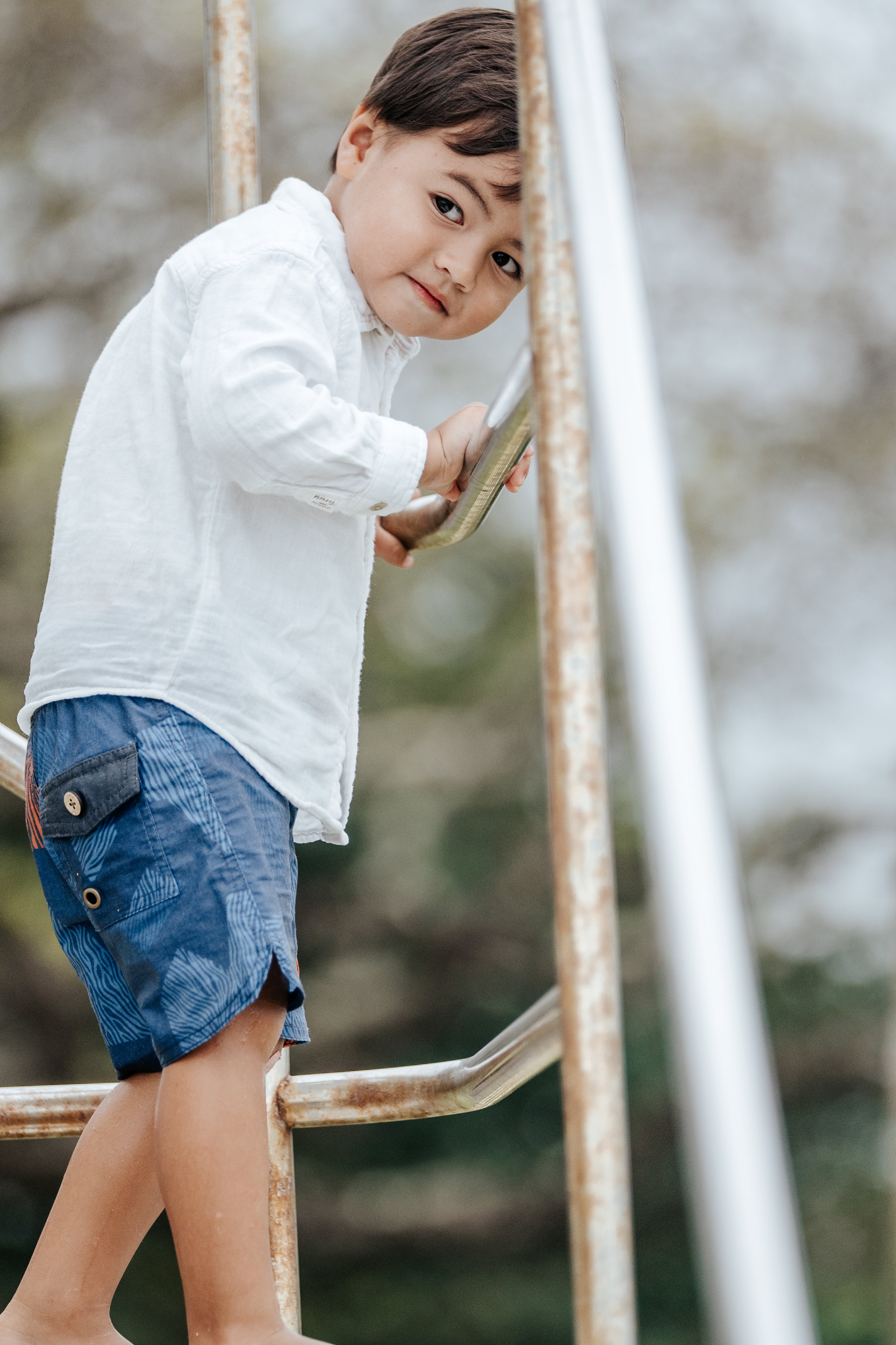 Uku ʻAkoʻakoʻa Keiki Boardies- Windsor