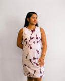 Te Tiare Ululani Dress- Pink Seersucker