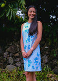 ʻIlimakūkahakai Kēwai Dress- Blue