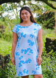 ʻIlima Kūkahakai Pōkiʻi Dress-Blue