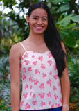 Hana Hou Hālaʻi Blouse- Natural