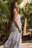 Melia's Pua Waikiki Dress- Limestone