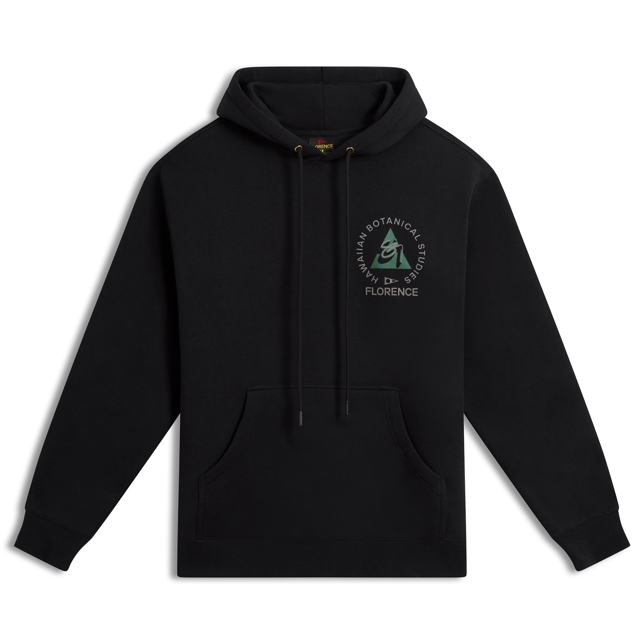 Florence x Sig Zane Kalo Hoodie- Black