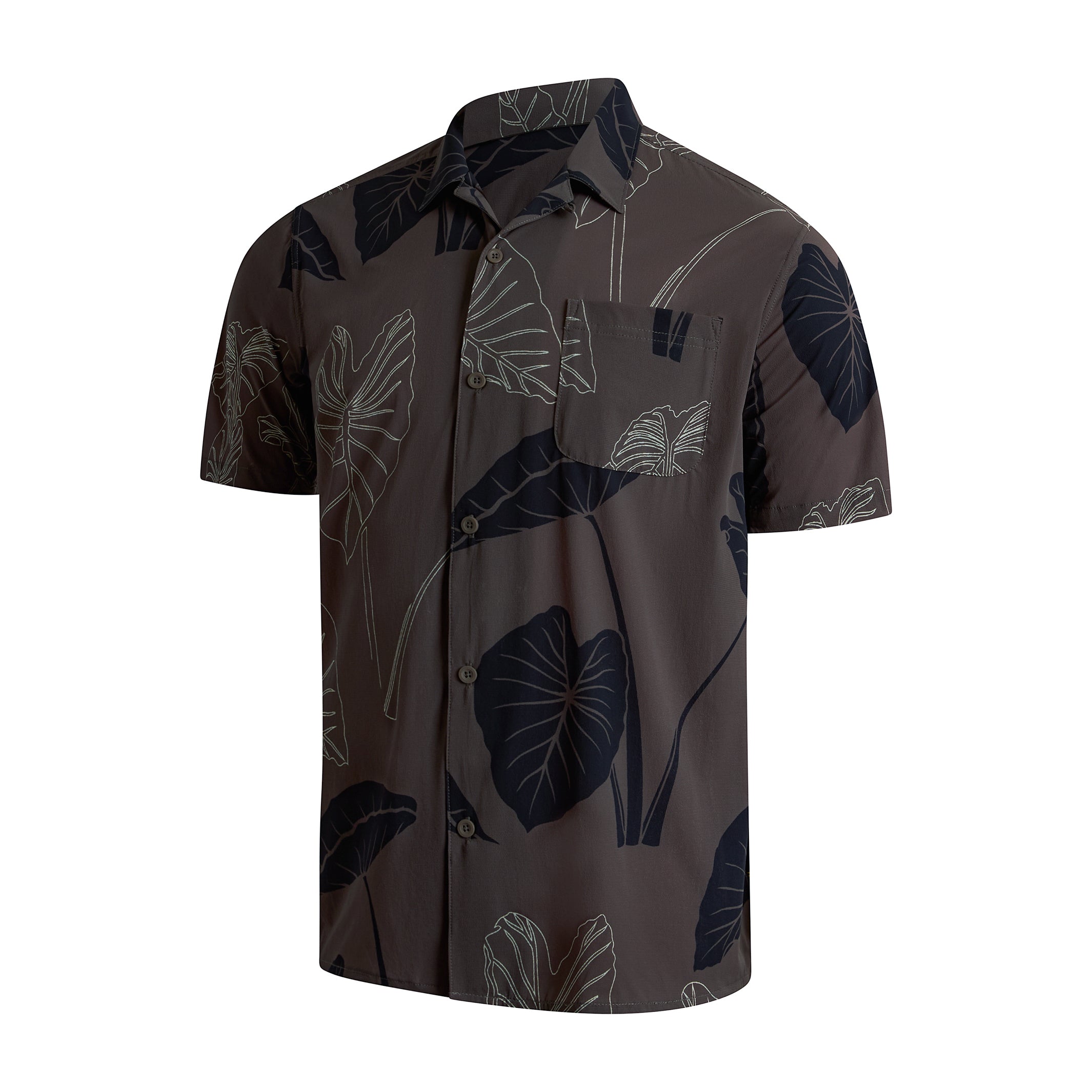 Florence x Sig Zane Kalo Aloha Shirt- Pumice