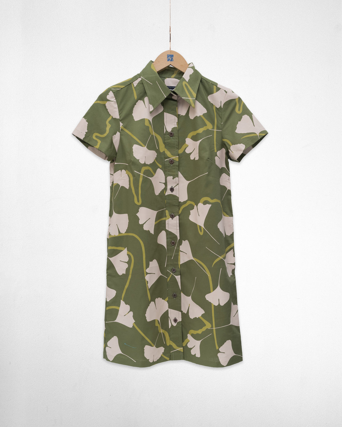 Halia Aloha Paniau Dress- Avocado/Olive/Tan