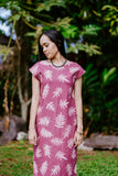 Ka Puīa ʻAla ʻOhāʻula Dress- Bordeaux