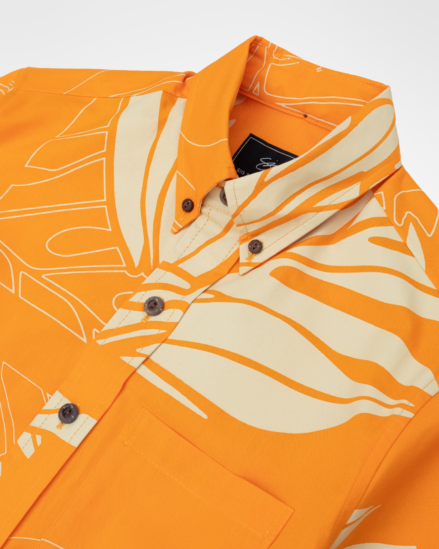 Kawowopōlani Button Up Aloha Shirt- School Bus
