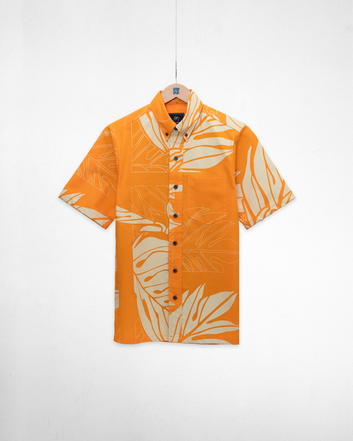 Kawowopōlani Button Up Aloha Shirt- School Bus