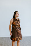 Kī Moena Manamana Dress- Coffee