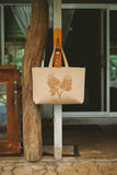 Salvage Public x Sig Zane Jacquard Weekender Bag - Tan