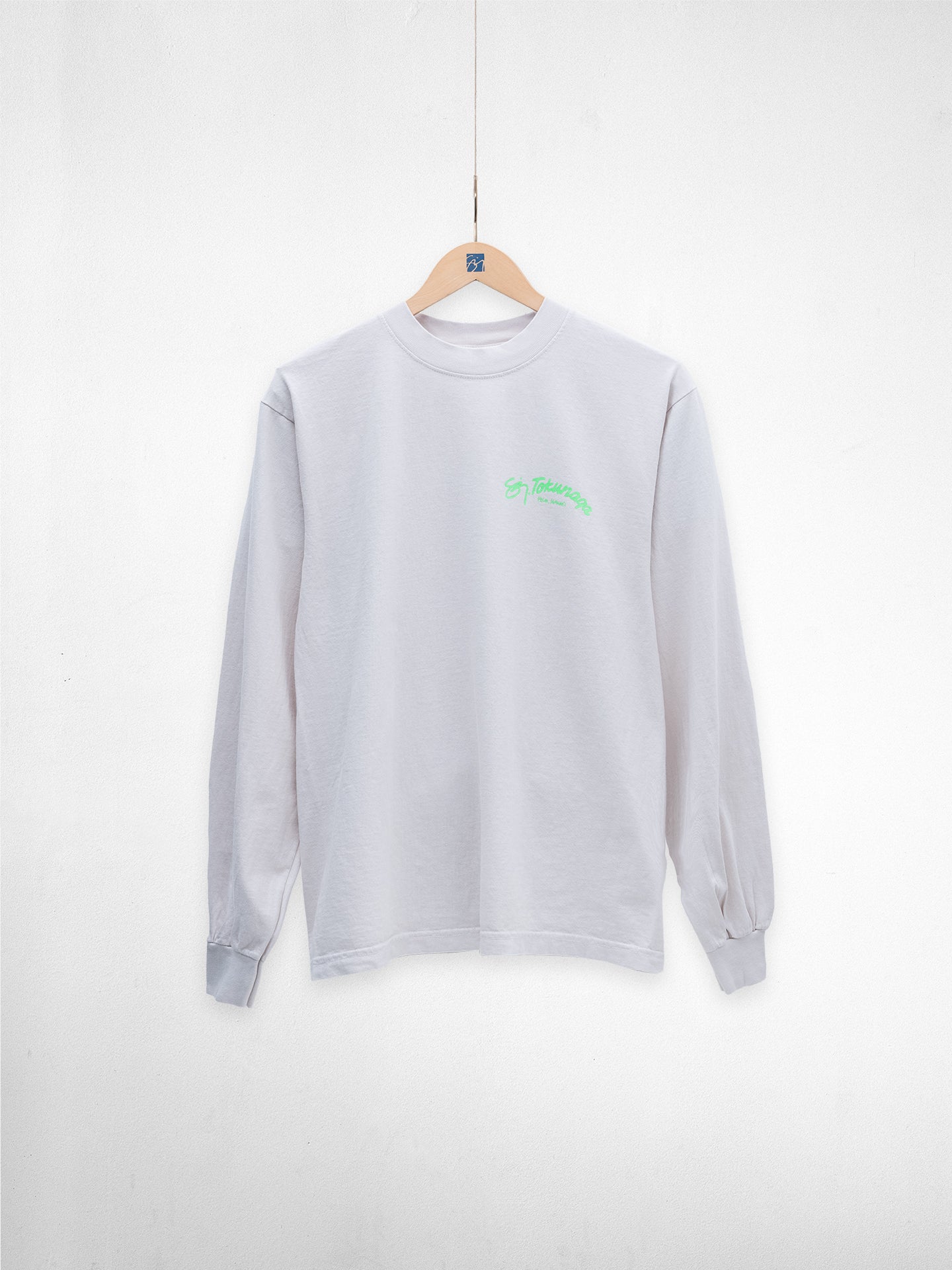 SZ x S. Tokunaga Longsleeve Tee- Cement