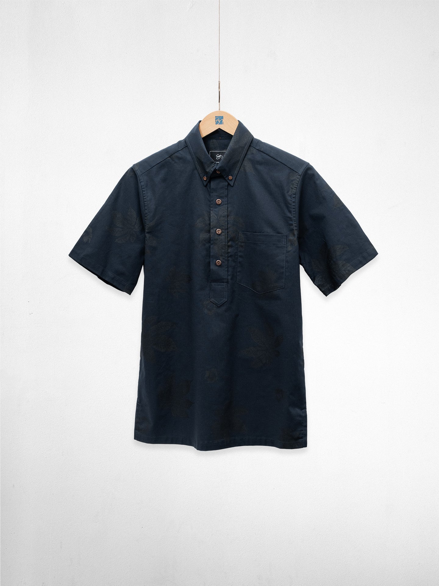 Lau Piʻilani Pullover Aloha Shirts- Pepper
