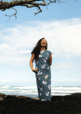 Lei ʻĀpiki ʻOhaʻula Shift Dress- Celestial