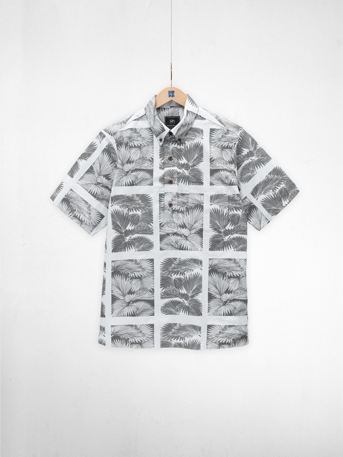 Loulu Pullover Aloha Shirt- Dove
