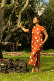 Makalapua ʻOhaʻula Shift Dress- Cinnamon