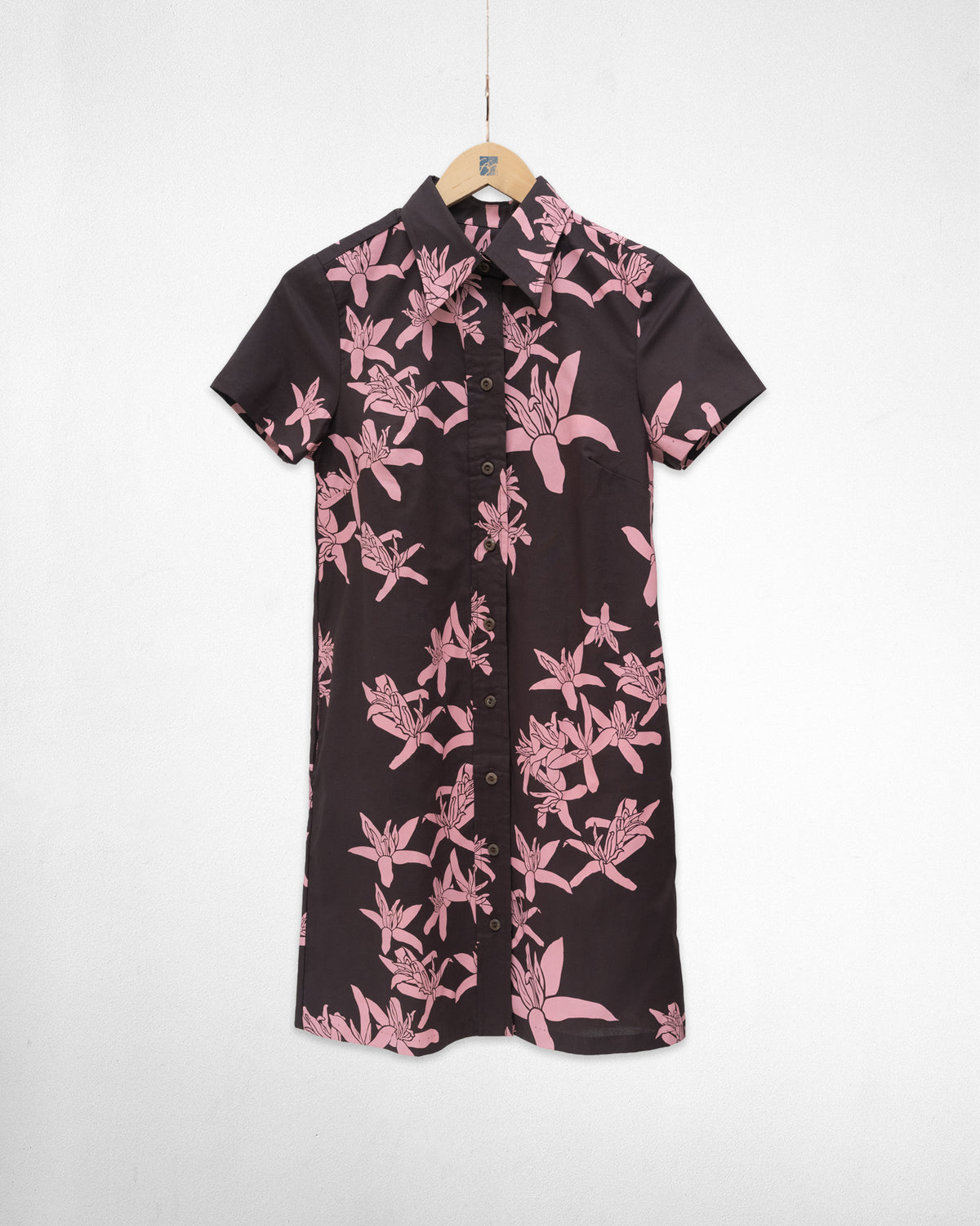 Mapumaikeala Paniau Dress- Espresso/Woodrose
