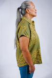 Palaʻā Kulaʻimano Lā Kau Blouse- Jungle