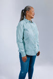 Panopaʻū Kuʻuipo Blouse- Fog