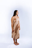 Pepeʻe Uluau Dress- Camel