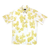 Nālehua Pullover Aloha Shirt- White