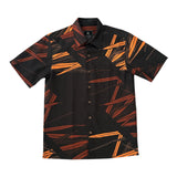 Kī Moena ʻAʻalahonua Button Up Aloha Shirt- Sunset