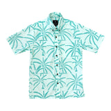 ʻAiponokamoku Button Up Aloha Shirt- Sea Mist