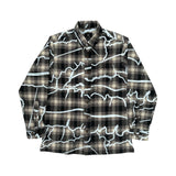 ʻAlaonaona Long Sleeve Flannel- Grey Flannel