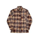 Lei Haʻa ʻAkolea Longsleeve- Espresso Plaid Flannel