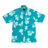 White Ginger Blossoms Button Up Aloha Shirt- Breakers