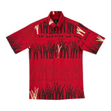 Aloha Puʻueo Pullover Aloha Shirt- Cayenne