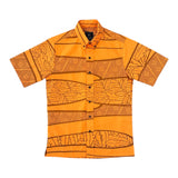 Ka Uluwehi O Ke Kai Button Up Aloha Shirt- School Bus
