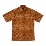 Maluihi Button Up Aloha Shirt- Roasted Pecan