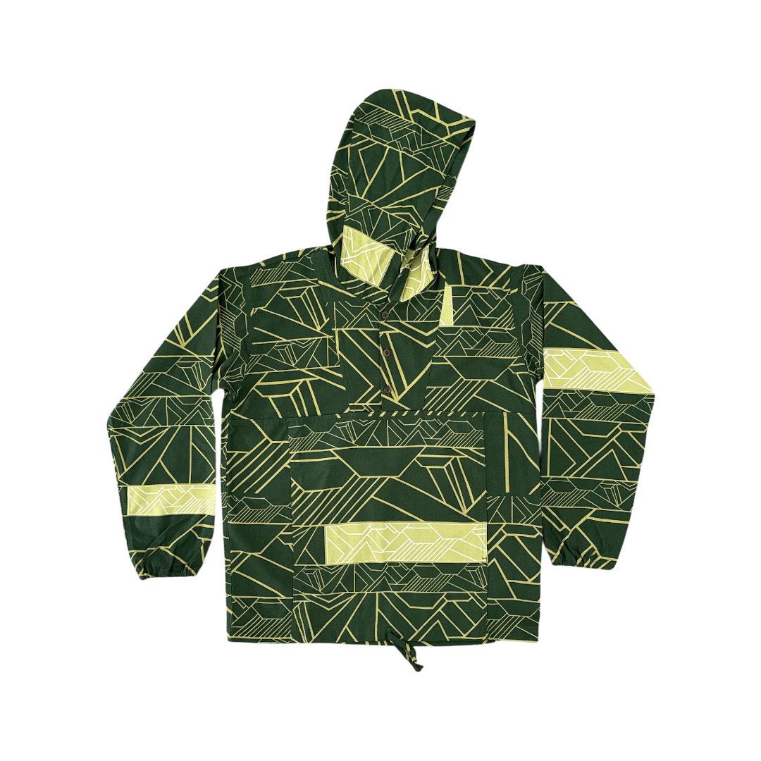 Puʻumanawaleʻa ʻAhuna Anorak Jacket- Moss