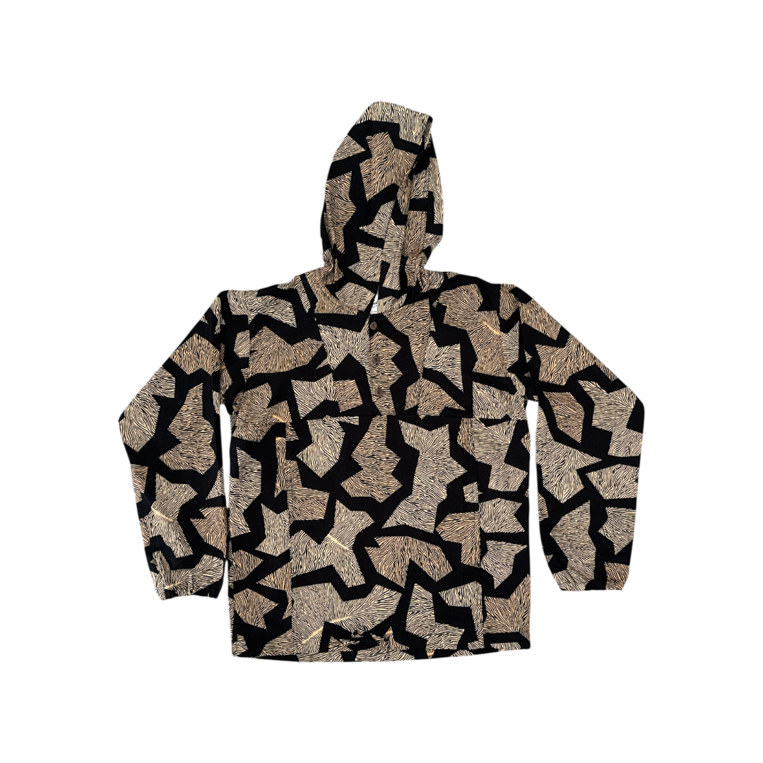 Uku ʻĀkoʻakoʻa ʻAhuna Anorak Jacket- Cappuccino