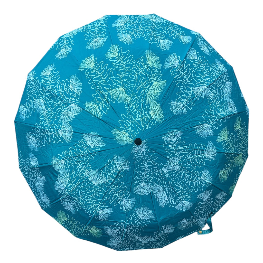Kalehuaokeola Nylon Umbrella- Blue