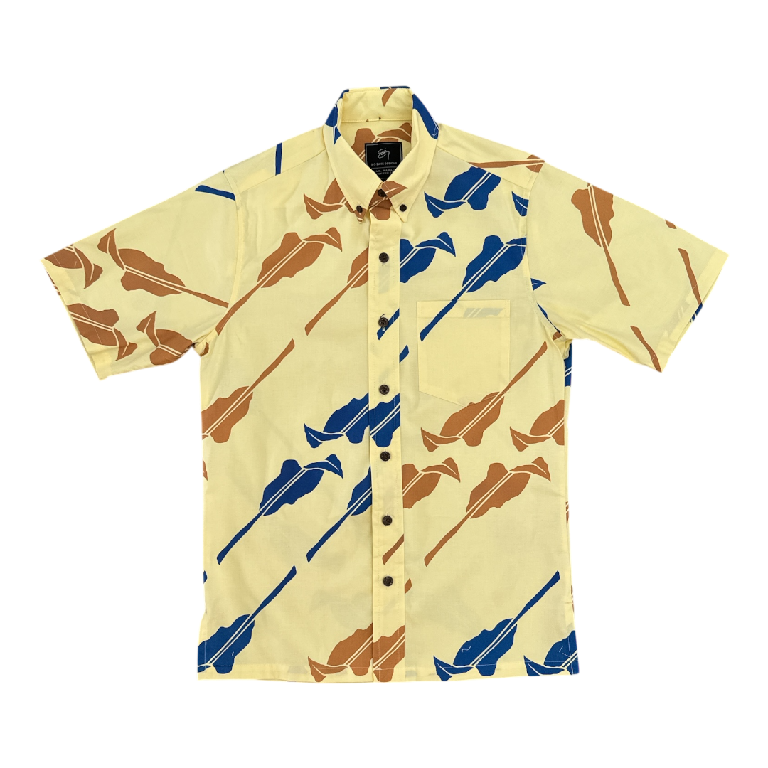 maize dress shirt Maize | Steven Land Sateen Solid Dress Shirt |100% Cotton 16