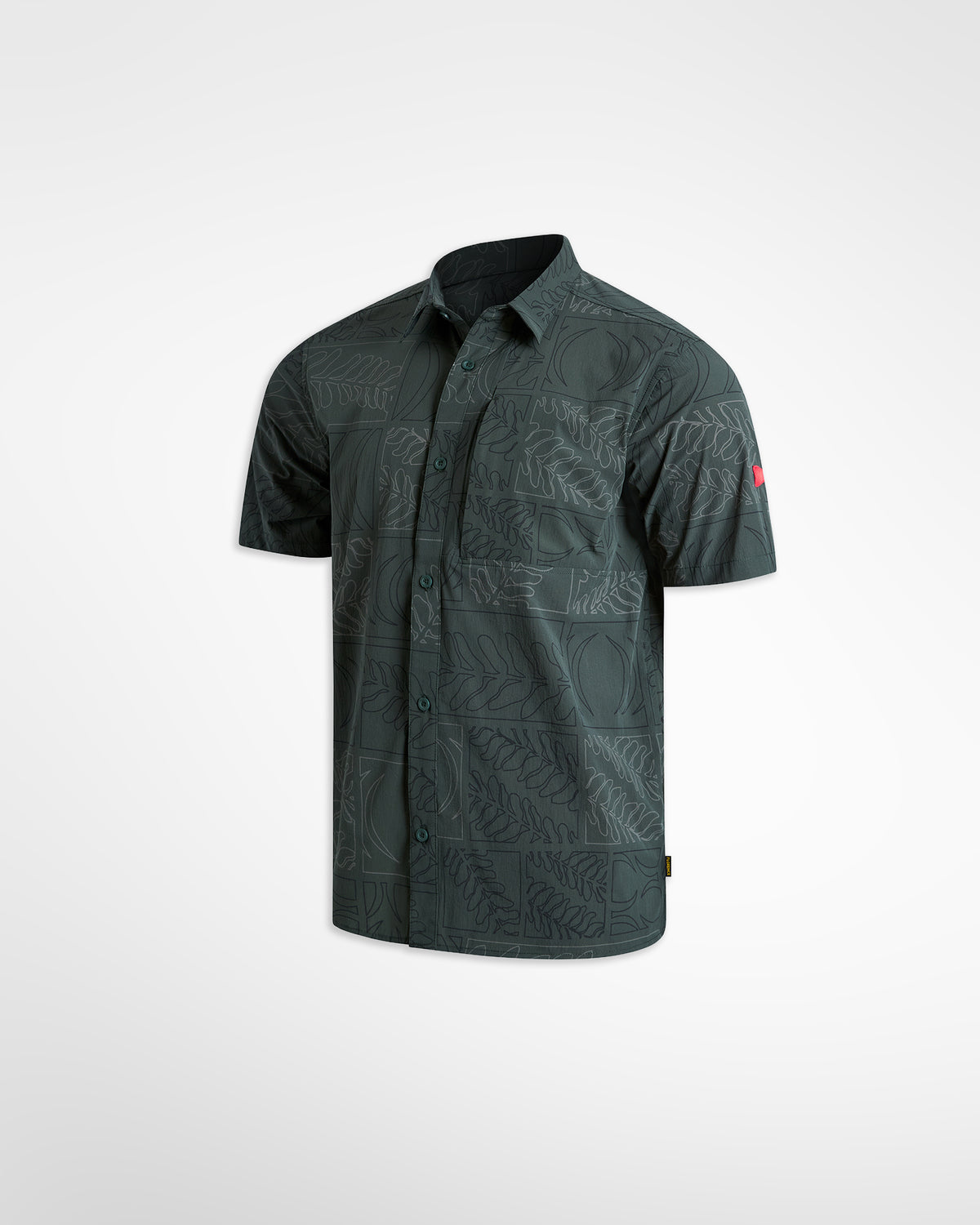 Sig Zane Koa Airtex Aloha Shirt- Sycamore