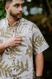 Palaʻā Oxford Button Up Aloha Shirt- Jungle