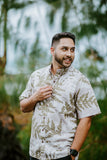 Palaʻā Oxford Button Up Aloha Shirt- Jungle