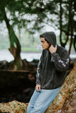 Maile Kīpukapuaʻulu Hoodie- Carbon Black