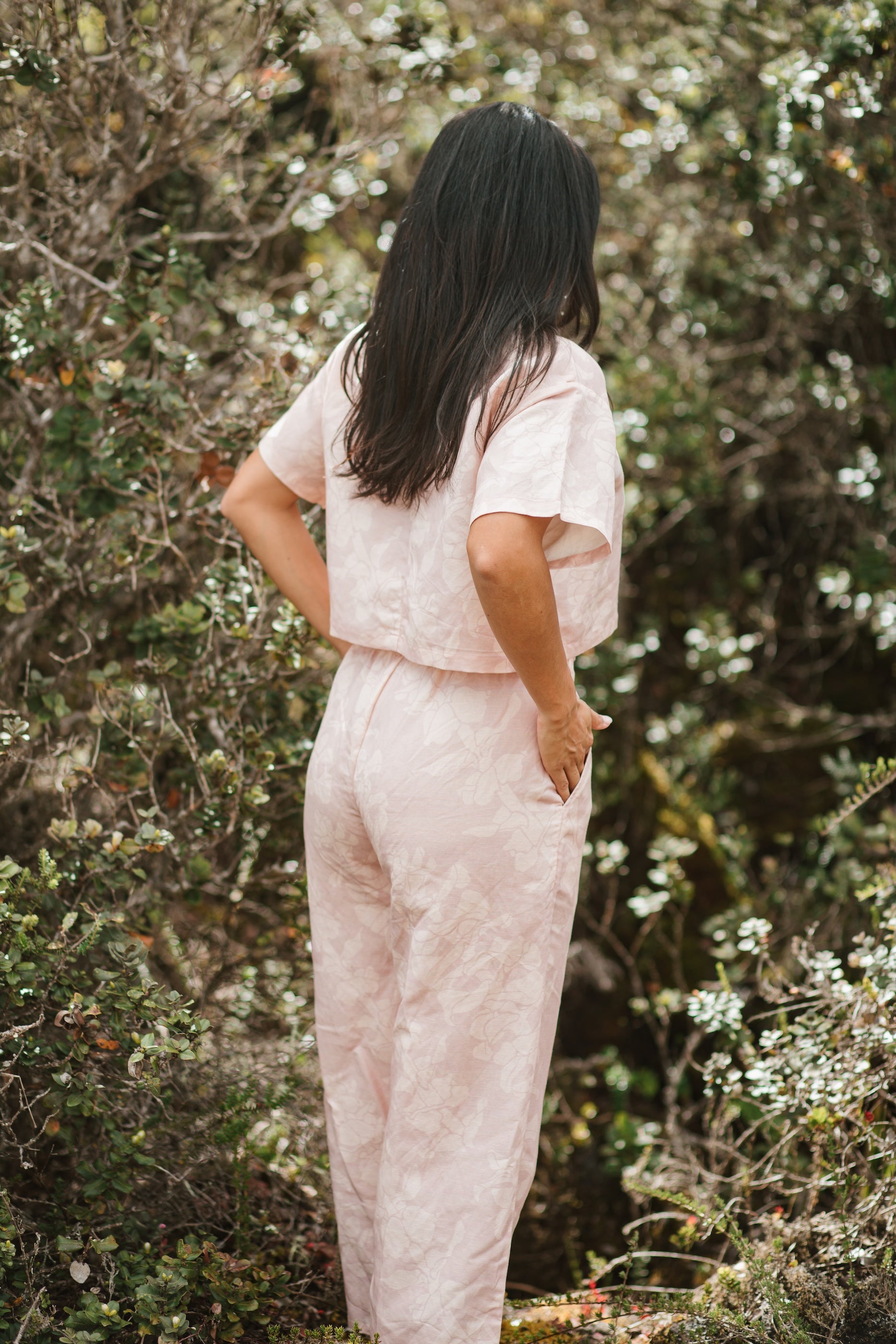 Sig Zane x Coconut ave. Liko Ka Liko Vespa Pant- Lotus