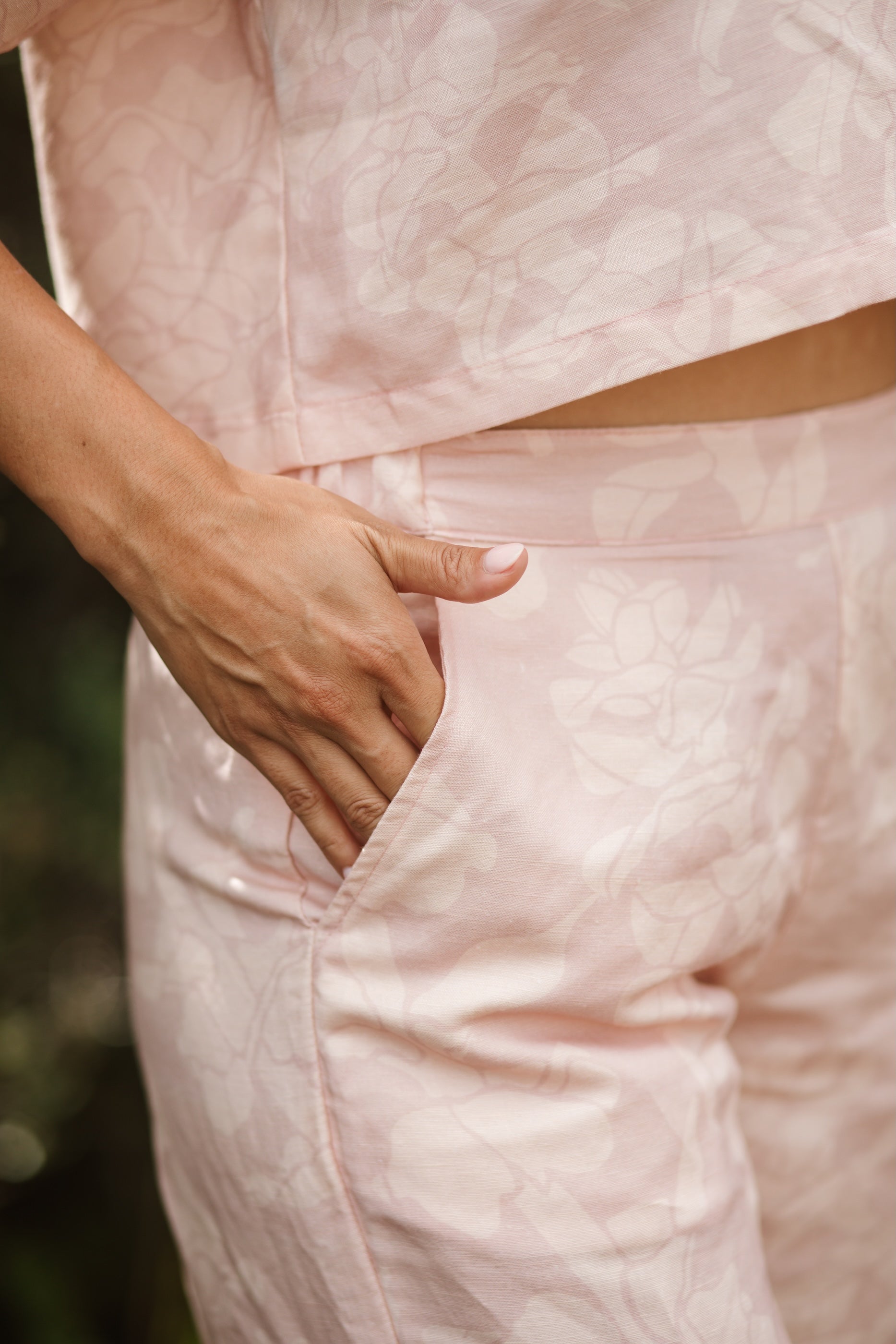 Sig Zane x Coconut ave. Liko Ka Liko Vespa Pant- Lotus