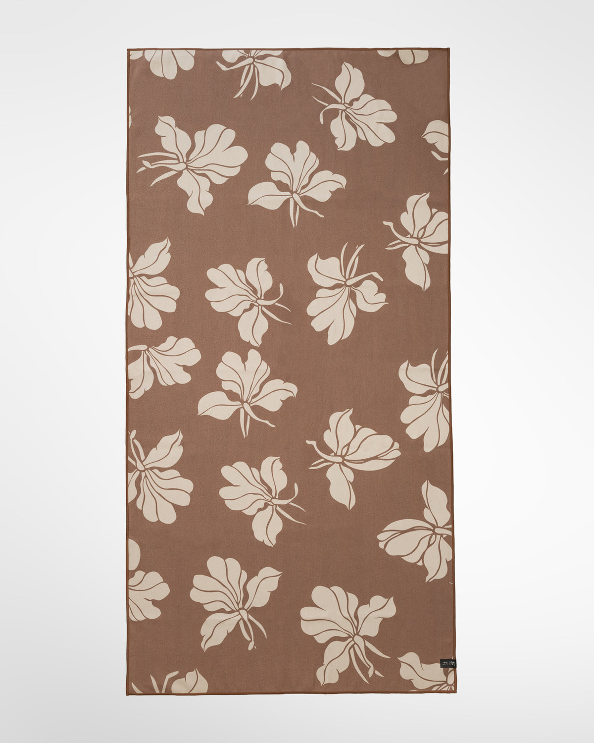 White Ginger Blossom- Slowtide- Performance Quick Dry Towel- Fawn/Lingerie