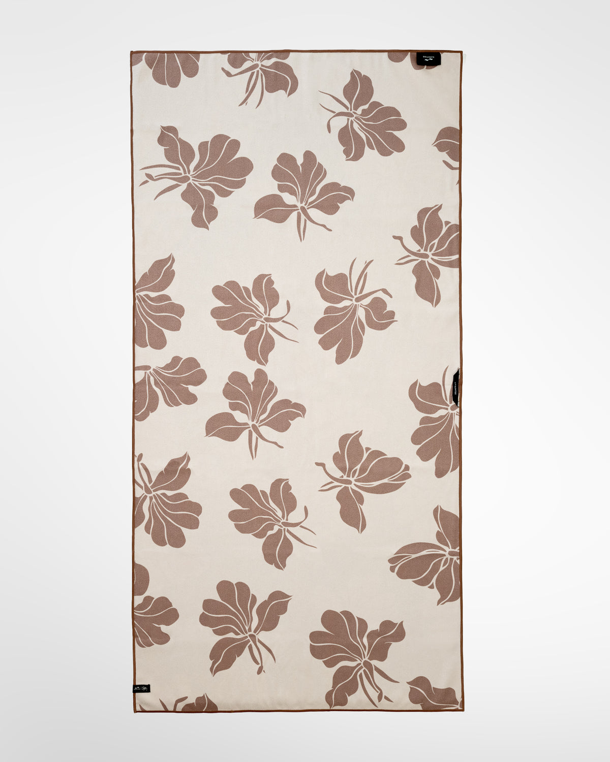 White Ginger Blossom- Slowtide- Performance Quick Dry Towel- Fawn/Lingerie