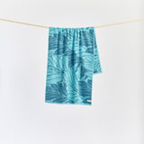 Sig Zane x Slowtide Ulu Bath Towel- Lagoon